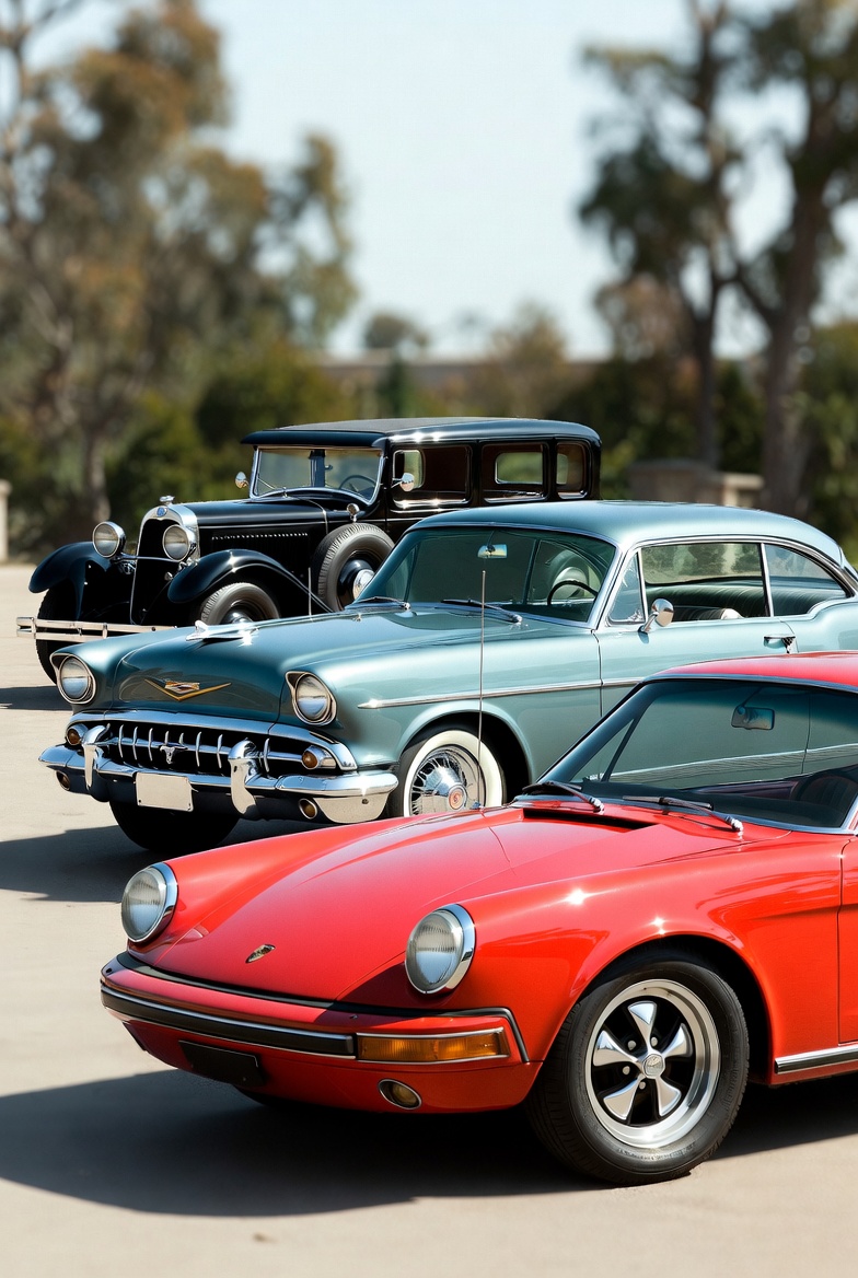 Classic Car Design Evolution